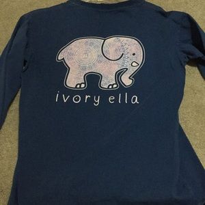 IVORY ELLA LONG SLEEVE SHIRT